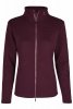 Bluza damska funkcyjna FULL-ZIP Heritage 23/24 - Eskadron - cassis